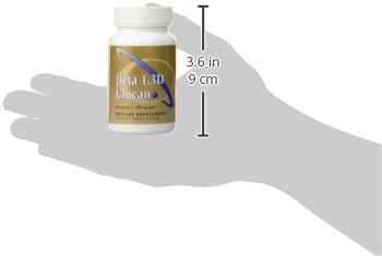 Immune Support Supplement Highly Purified Beta Glucan 100 mg per Capsule (beta-glucan Fiber) (Pack of 1)