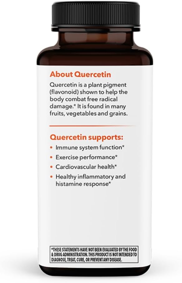 LifeSeasons Essentials Quercetin Flavonoid - Supports Antioxidant Activity & Immune Function - Boosts Allergy Defense & Sinus Health - Assists Natural Regulation Histamine - 1000mg - 60 Capsules