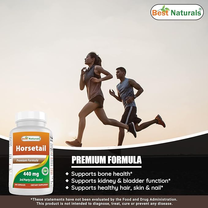 Best Naturals Horsetail 440 mg 180 Capsules