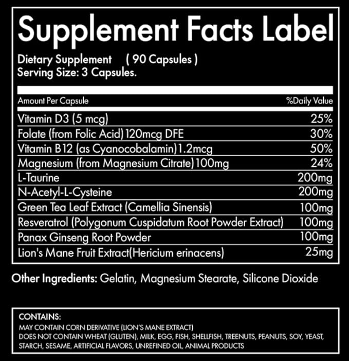 Nutrua© Brain Health 360™ | Doctor-Developed Brain Supplement | Boost Memory, Focus & Mood | Cognitive Support | USA-Made | Enhance Mental Clarity, Drive & Productivity | Brain Supplement Enhancement