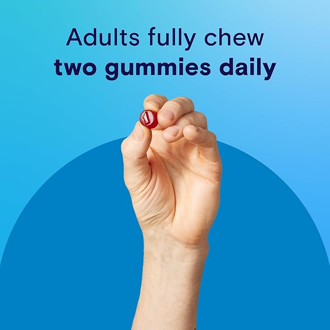 One A Day Men’s 50+ Daily Essentials Multivitamin Gummies, Multivitamin for Men Over 50, Fruit Medley Flavor, 120 Gummies