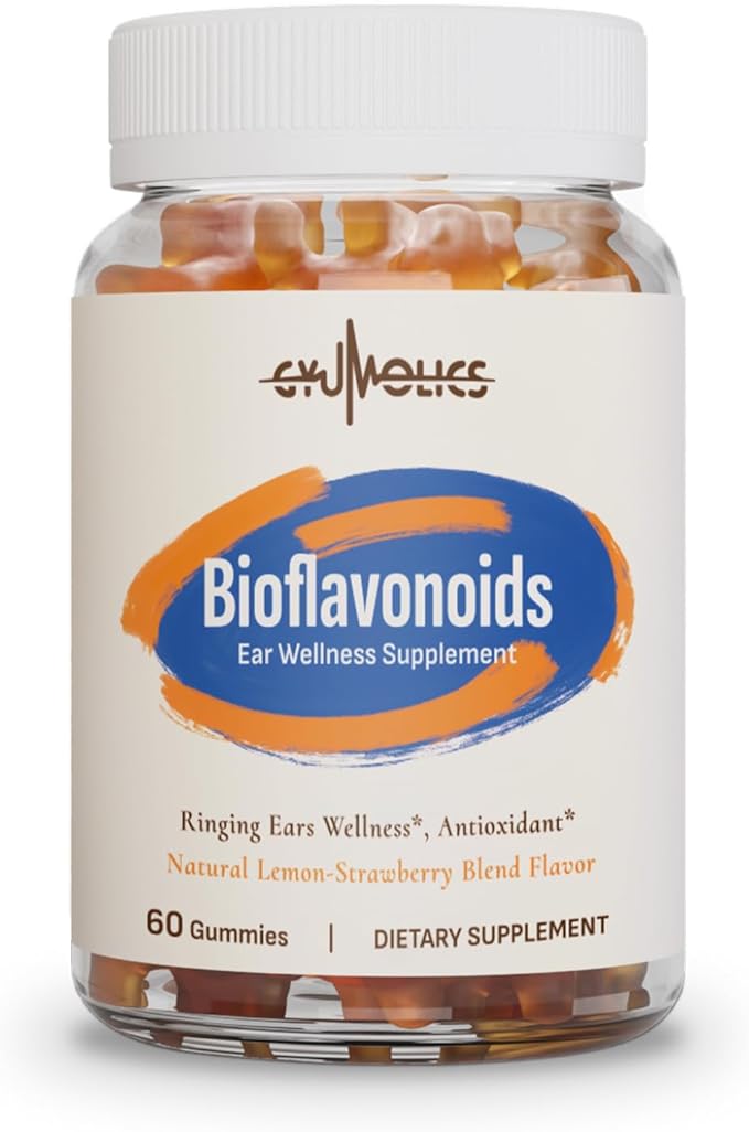 Flavonoid Supplement Gummies 3000mg – Bioflavonoid Complex with Hesperidin, Quercetin, Lemon Bioflavonoids & Vitamin C – 60 Gummies