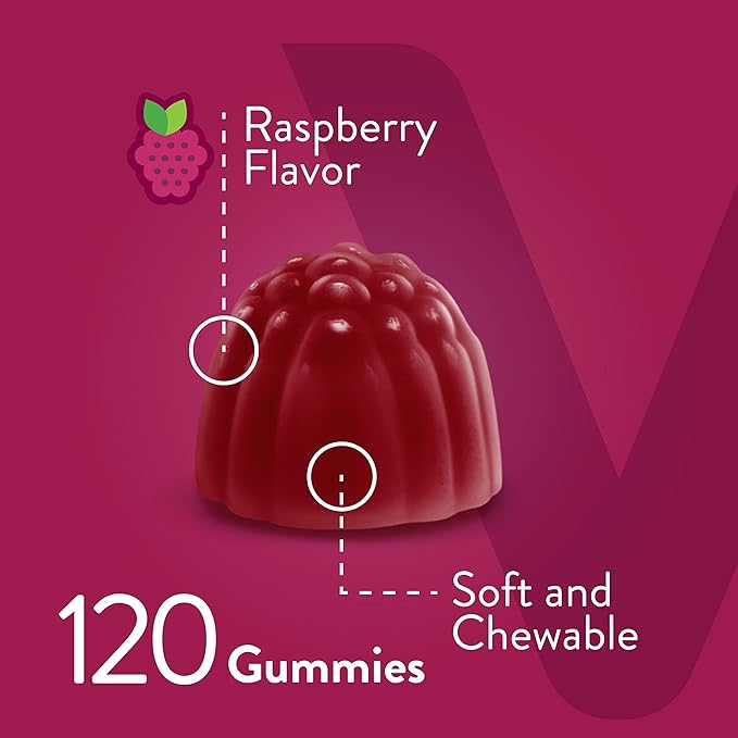 Viteey Collagen Gummies with Biotin Gummies for Hair Skin and Nails Vitamins - Biotin and Collagen Supplements for Women & Men - Vegan, Gluten-Free – 120 Count