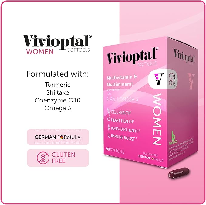 Vivioptal, Women, Multivitamin & Multimineral Supplement, 90 Capsules