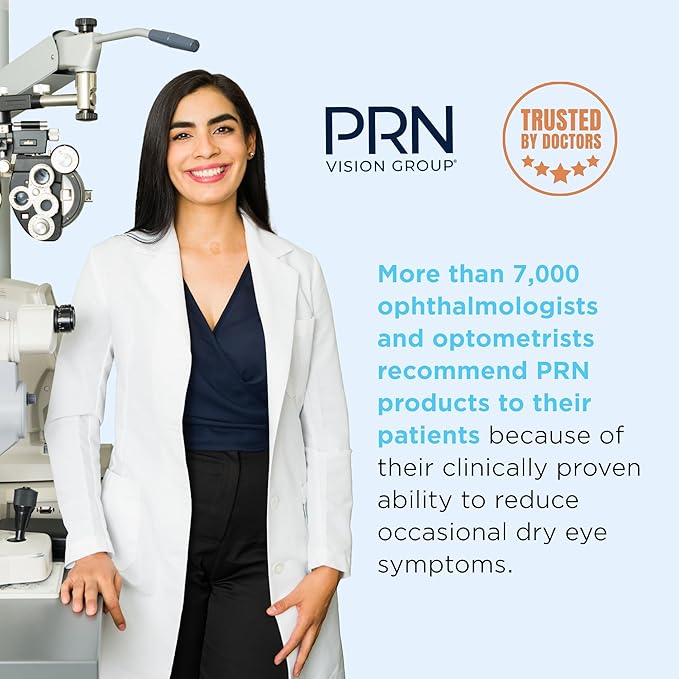 PRN DE Omega Benefits Liquid - Advanced Support for Eye Dryness - 2240mg of EPA & DHA Supplement in Re-esterfied Triglyceride Form or RTG - Promote Healthy Eyes with Omega-3 Fish Oil - 60 Day Supply