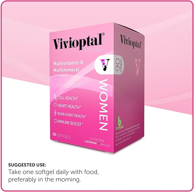 Vivioptal, Women, Multivitamin & Multimineral Supplement, 90 Capsules