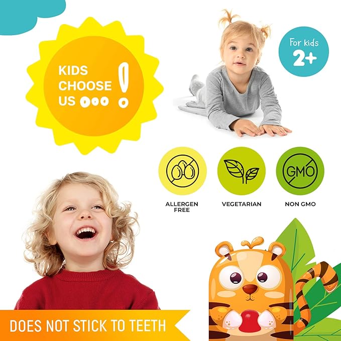 DR. MORITZ Vitamin D Gummies for Kids & Adults and Vitamin C Gummies (2 Pack)