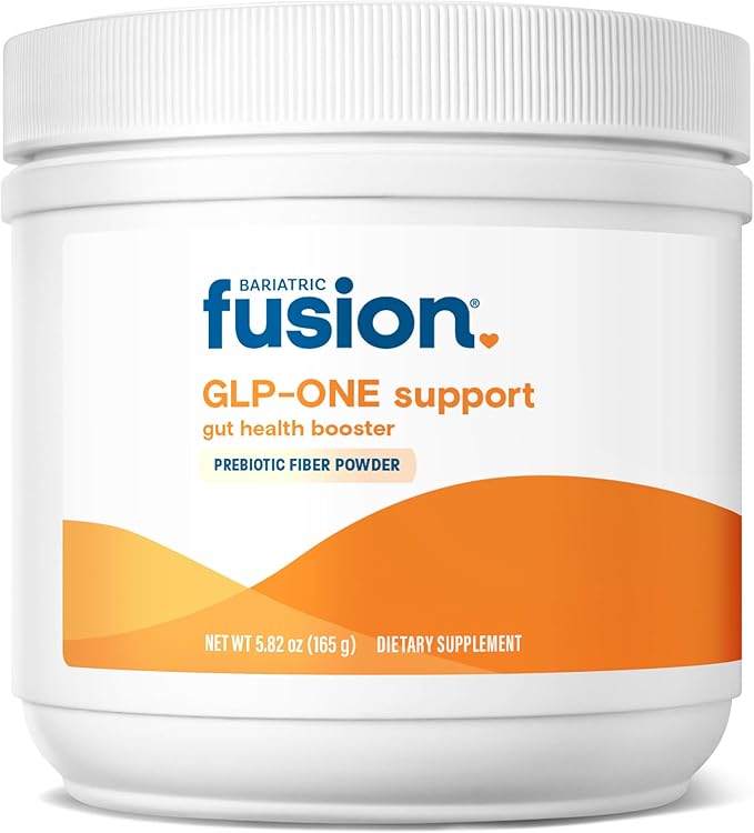 Bariatric Fusion GLP-1 Gut Health Booster | High Fiber GLP1 Booster | Prebiotic Fiber GLP-1 Supplement Powder for Women & Men | 20 Servings