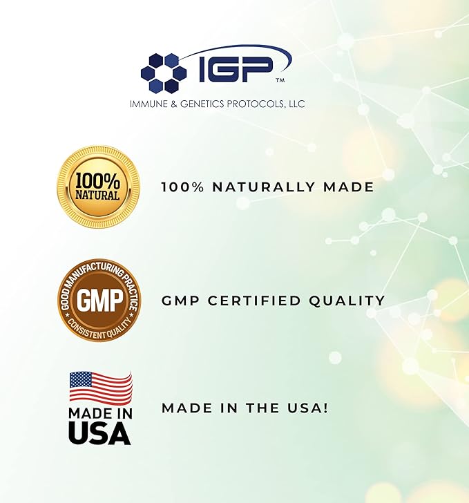 Immune & Genetics Protocols LLC Vitamin C High Potency* 2000 mg - Versatile and Powerful (120 Servings/4 Month approximate)