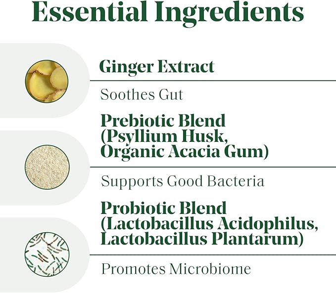 Semaine Super Powered Prebiotic + Probiotic for Women, Effective 3-in-1 Multi-Action Formula to Nourish Gut Health, Soothe IBS, Support Bloat Relief & Immunity Boost, Clinically-Studied (60 ct)