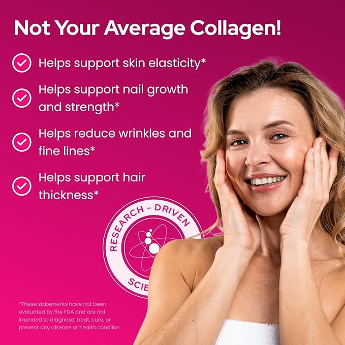 FORTIBONE Premium Bone Health Collagen Peptides w/FORTIGEL, VERISOL, TENDOFORTE | Clinically-Supported for Bones Joints Skin Hair Nails | Hydrolyzed Collagen Complete Anti-Aging Formula | 6 Pack