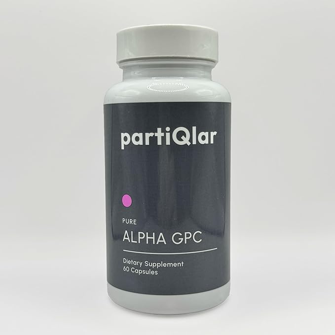 Alpha GPC Supplement Bio-Available Pure Form of Choline - Easily Absorbed by The Body - 300mg 60 Capsules - Made in The USA