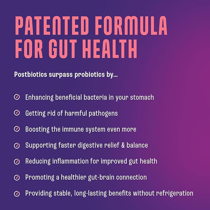 NAVEH PHARMA Postbiotics Kids Strawberry Gummies. Children’s Postbiotics, Ages 4+, 1 Trillion metabolites 200X Ingredients Than Probiotic Or Prebiotic. Gut Health, Immunity, Digestion & Microbiome