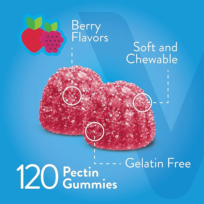 VITEEY Vitamin D3 for Adults & Teens - 2,000 IU, 50mcg, Regular Strength - Joint & Muscle Health, Immune Boost - Chewable Vitamin D Gummies - Vegetarian, Gelatin Free - Tasty Berry Flavored Gummy