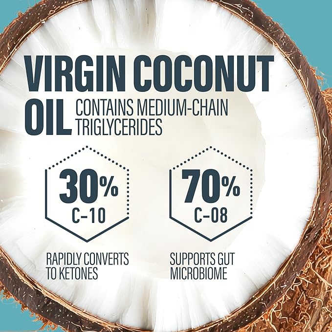 BUBS Naturals MCT Oil Powder Packets - Medium Chain Triglycerides - Keto Vegan & Paleo Friendly - Healthy Coconut Fats + Low Carb - Dairy-Free Energy Source - includes 14 Travel Packets