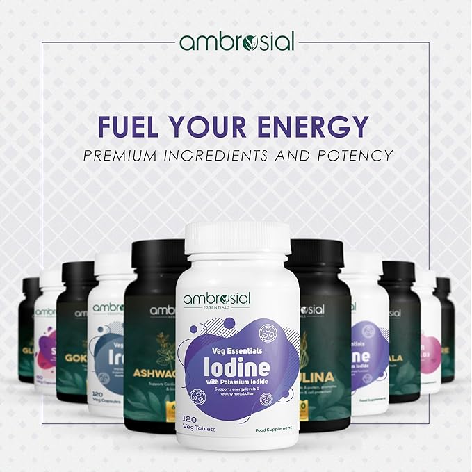 Ambrosial Iodine 5000mcg (Pack of 1-120 Tablets)