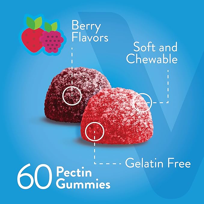 Viteey Vitamin D3 Gummies for Adults & Teens - 5,000 IU, 125mcg, Ultra Strength - Joint & Muscle Health, Immune Boost - Chewable Vitamin D Gummies - Vegetarian, Gelatin Free - Tasty Berry Flavored