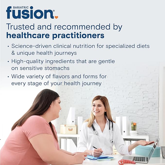 Bariatric Fusion One Per Day Bariatric Multivitamin with Iron for Women | with Hair and Nails Vitamin Blend | Gastric Bypass and Sleeve Gastrectomy | 90 Count | 3 Month Supply