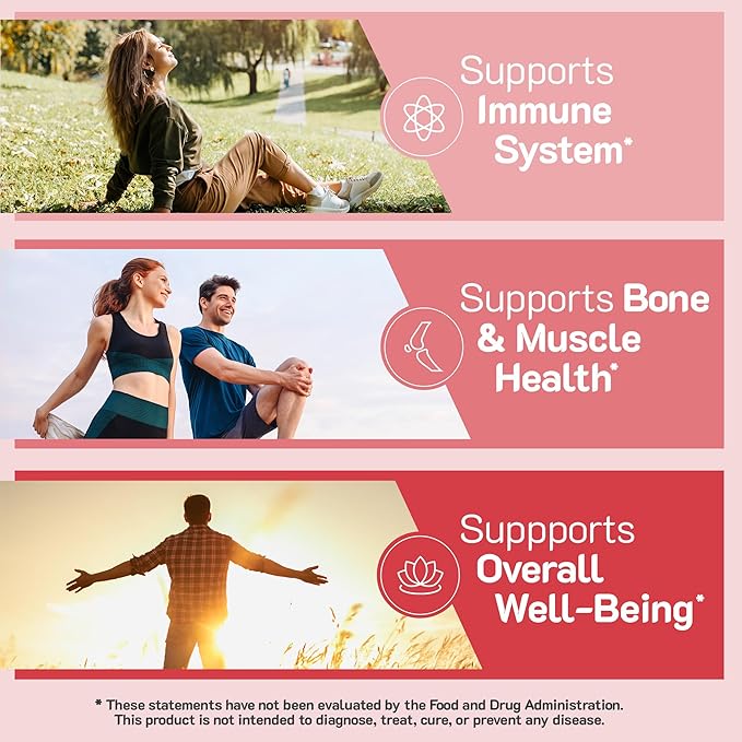 Vitamin D3 Gummies 5000 IU 125mcg D3 Gummies - Support Immune Support, Strong Bone Health - Non-GMO, Gluten-Free, Dairy-Free, Vitamin D Gummy(120 Count)
