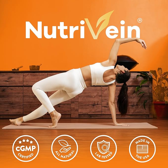 Nutrivein Premium Liposomal Vitamin C Supplement 1650mg - 180 Caps: High-Absorption Vitamin C Capsules for Whole-Body Defenses & Overall Well-Being