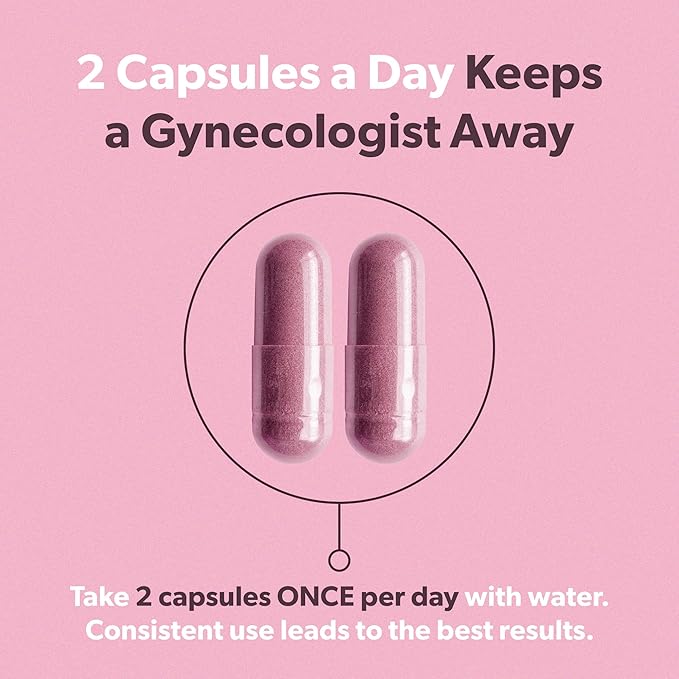 BIOMA Feminine Health Synbiotic - Women's Health Supplement for Healthy Vaginal pH, Urinary Tract & Digestive Support - with Probiotics, Cranberry & Tributyrin - 60 Capsules (30-Day Supply)