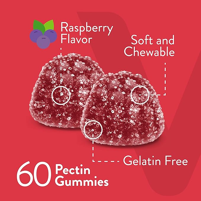 Viteey Vitamin B12 Gummies for Adults & Teens 1000mcg - Good for Energy, Metabolism, Natural Energy, Immune System Support - Vegan, Gelatin Free, Gluten Free - Tasty Chewable Raspberry Flavored Gummy