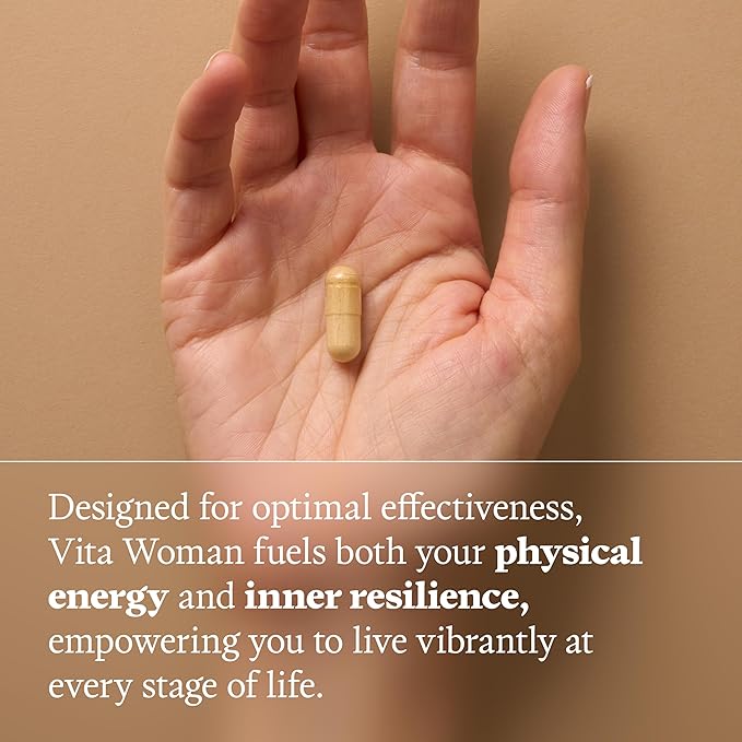 Ultra Life Sport - VITA Woman Premium Multivitamin for Women - 30 Capsule Daily Vitamins for Women with Vitamin E, K2 MK-7, and B for Maximum Absorption - 100% Vegan, Organic, Non-GMO, Gluten Free