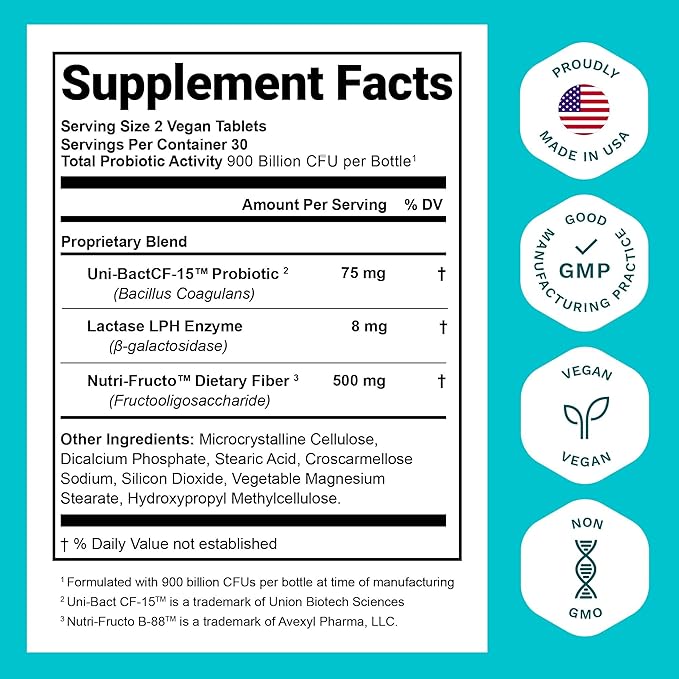 Nutrition Essentials GMP Certified Probiotic Dietary Supplement 6 Bottles 360 Capsules