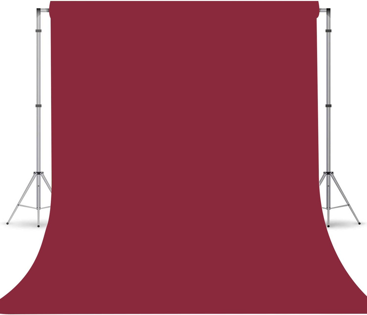 Wine Red Photography Backdrop for Photoshoot, Photo Backdrop Curtain, Perfect Wine Red Backdrops for Party Portrait Photoshoots Video Studio 10FTx20FT