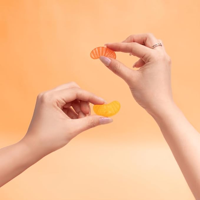 Vitamin C 250mg Gummies for Kids & Adults | antioxidants & Immune Support Supplement | Hair, Skin and Nails Vitamins for Women & Men | Vegen & Free from GMO & Gluten - 250mg VIT C/Dose - 120 ct