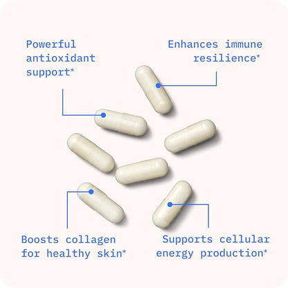 BodyBio Liposomal Vitamin C - Powerful Antioxidant for Immune Support and Cellular Health, Pure Ascorbic Acid with Maximum Absorption