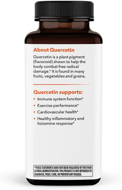 LifeSeasons Essentials Quercetin Flavonoid - Supports Antioxidant Activity & Immune Function - Boosts Allergy Defense & Sinus Health - Assists Natural Regulation Histamine - 1000mg - 60 Capsules