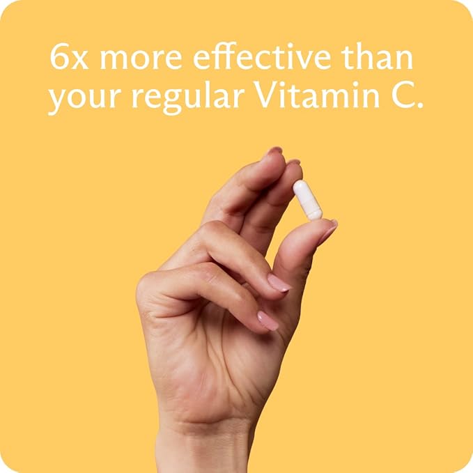 BodyBio Liposomal Vitamin C - Powerful Antioxidant for Immune Support and Cellular Health, Pure Ascorbic Acid with Maximum Absorption