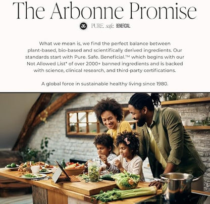 Arbonne Gut Health Digestion Support - Microbiome Prebiotic and Probiotic Drink Mix, Probiotic Powder and Prebiotic Powder with Enzymes for a Healthy Gut