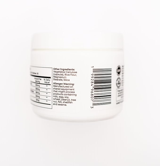 Longevity + Energy - Supplements with Rhodiola Rosea, TMG & Theacrine, Maximize Strength & Recovery, NAD+ Supplement, PQQ for Anti-Aging, 60 Capsules