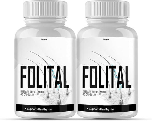 Folital New Advanced Formula Supplement - 2 Packs 60 Days Supply