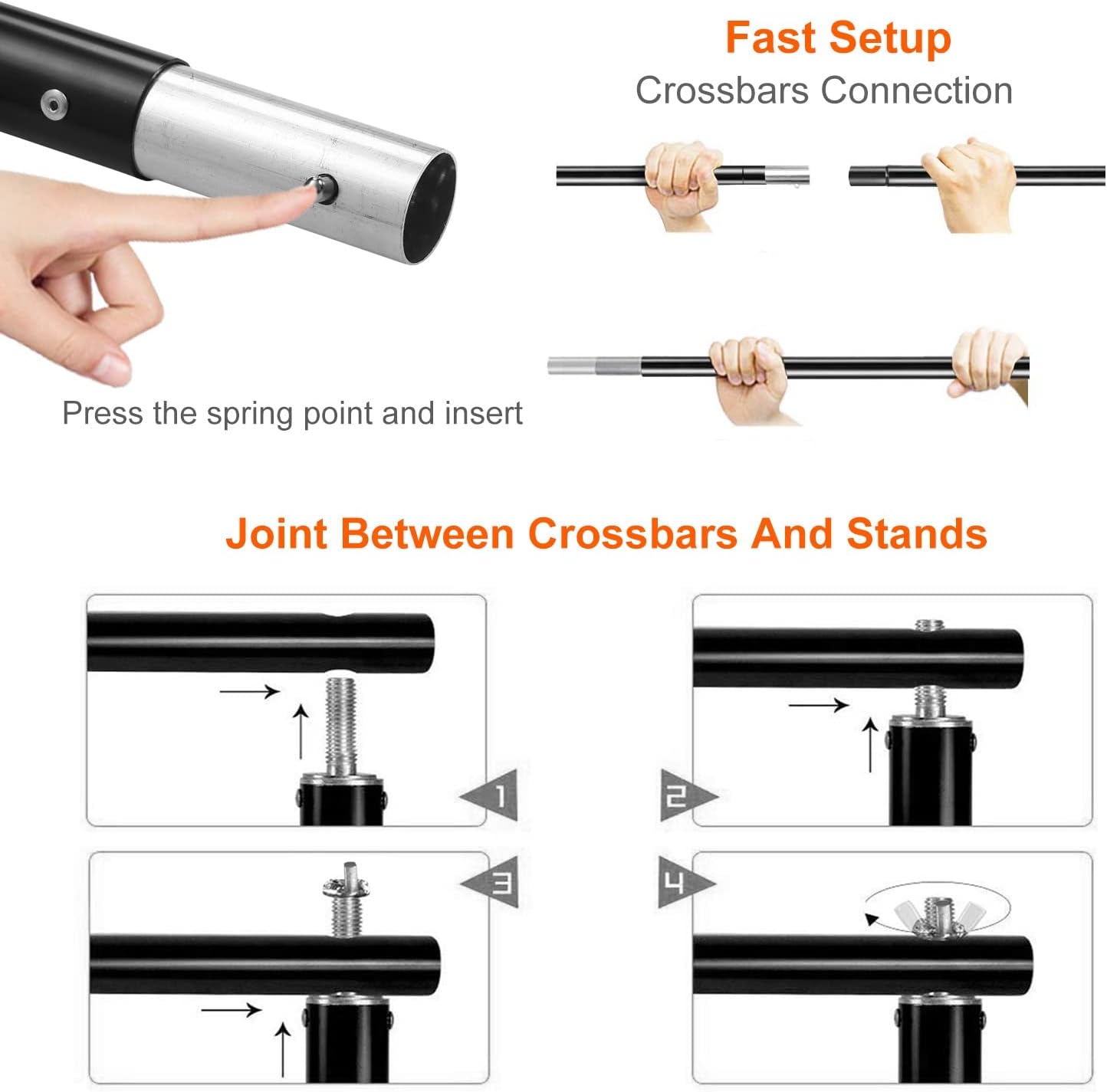 iMounTEK Backdrop Stand Photo Video Studio, 10Ft Wide Adjustable Backdrop Stand, Background Support System Kit with Clamps Carry Bag for Photography/Wedding/Party Decoration