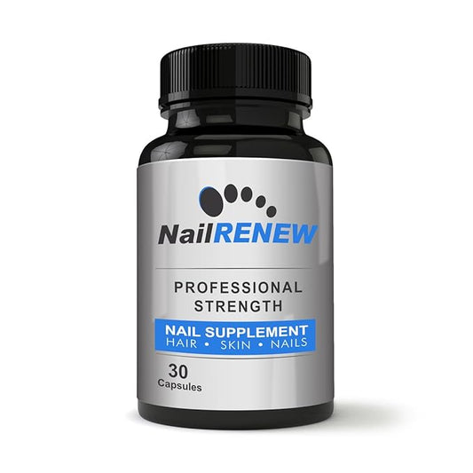 NailRENEW Daily Nail Supplement - Professional Strength Biotin/Vitamin Blend, 30 Capsules