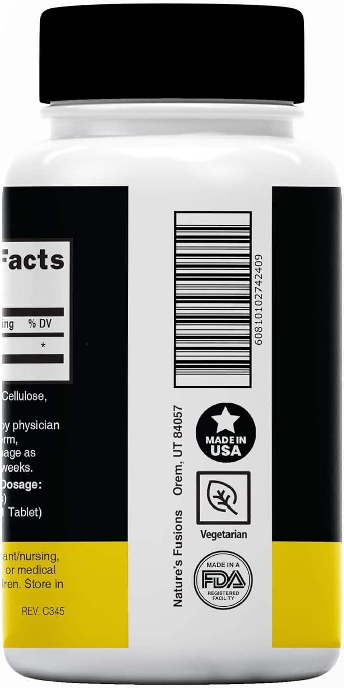 Potassium Iodide Tablets (Pack of 2) 130mg - 280 Tablets EXP 10/2032 - YODO Naciente - KI Pills - Yoduro de Potasio - Nutri Supplements