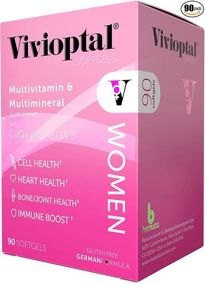 Vivioptal, Women, Multivitamin & Multimineral Supplement, 90 Capsules