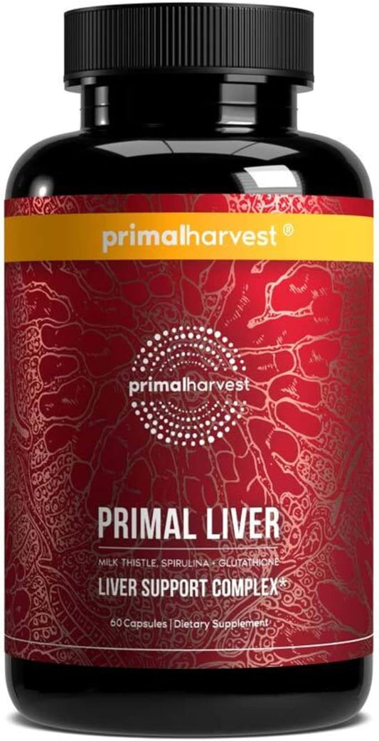 Primal Harvest Liver & Mens Multivitamin Supplements for Women and Men, Bundle