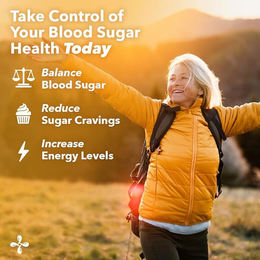 LifeSeasons GS Stabili-T - Blood Sugar Support Supplement - Healthy Circulation & Vision - Maintain Normal Levels - Chromium Cinnamon Gymnema Bilberry & Alpha Lipoic Acid - 90 Capsules