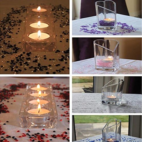 10000 pcs/Pack Wedding Table Scatter Confetti Crystals Acrylic Diamonds Vase Fillers 4.5 mm Rhinestones for Wedding, Bridal Shower, Vase Beads Decorations (Hot Pink)