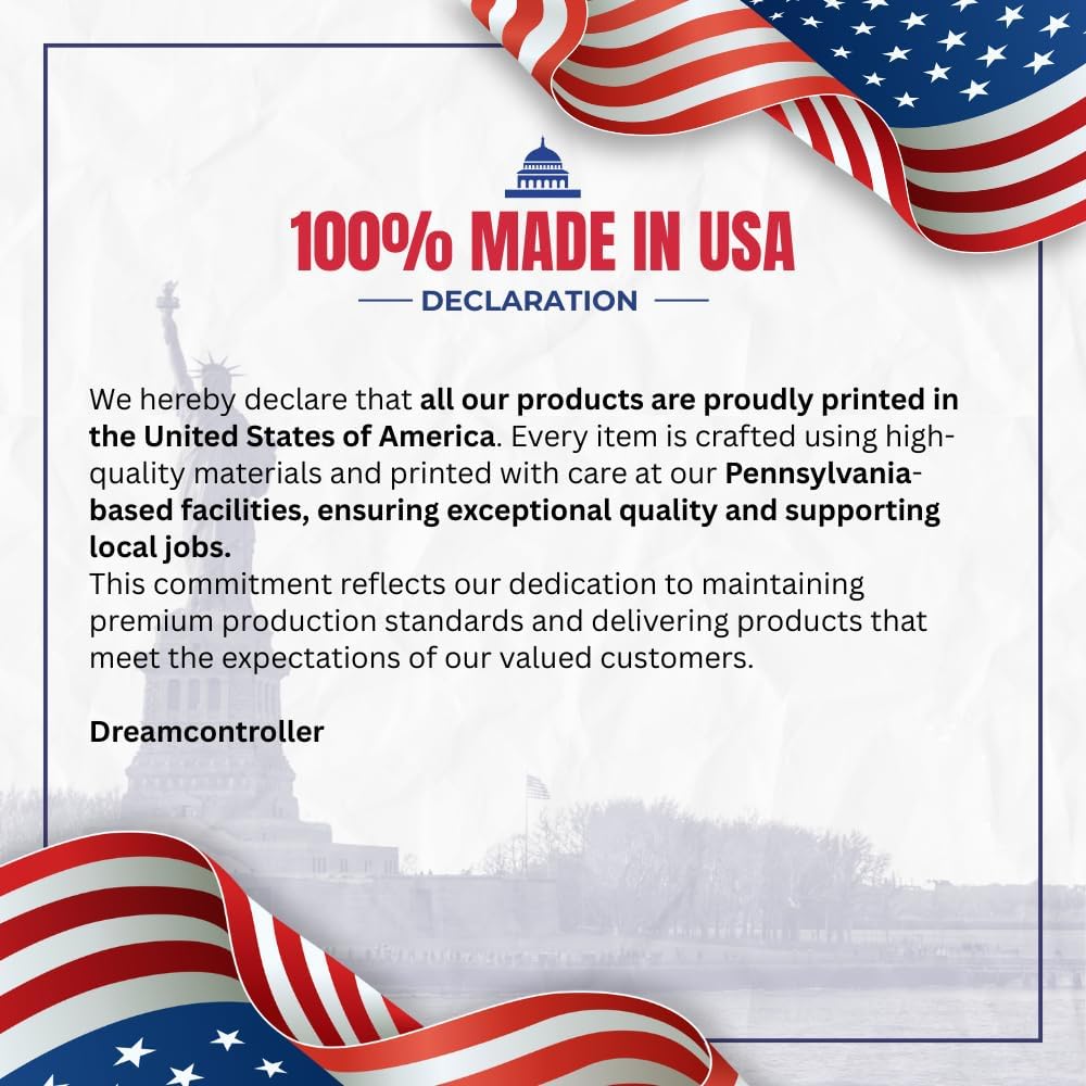 Custom Garden Flag with Pole Stand By DC – Personalized Garden Flags for Outside, Decorative Seasonal Garden Flag Holder Set, Double Sided Small Yard Flag Stake with Stand – 12”x18” | Made in USA