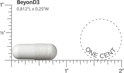 Dr. Whitaker's BeyonD3 - Vitamin D3 Supplement 5,000 IU Plus Boron, Vitamin K2, Magnesium & Zinc - Supports Immune Health, Calcium Metabolism & Bone Mineralization (30 Capsules)