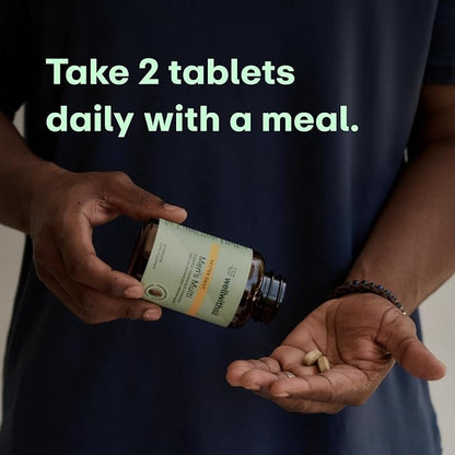 Multivitamin for Men with Zinc, Vitamin D, B12, K2 & Calcium | Supports Immunity, Heart Health, Muscle Building & Overall Wellness | Daily Supplement for Men | Allergen-Free | 60 Tablets