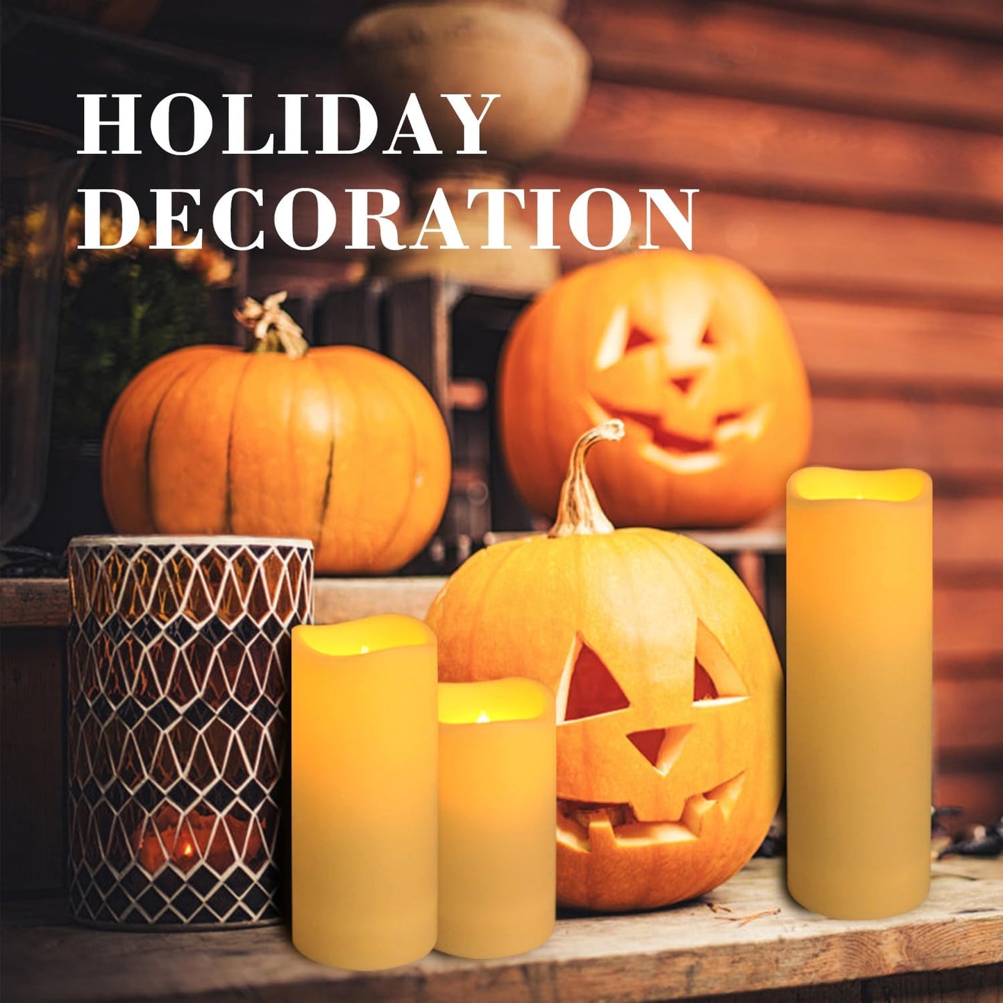 60 Packs Flameless Led Candles, Battery Candles,Simulate Flame,Waterproof Outdoor Indoor Candles