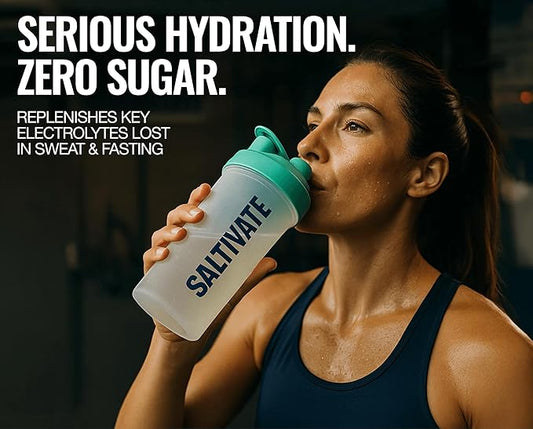 Unflavored Electrolytes | High Sodium, Potassium, Magnesium | Clean Hydration - No Sugar, Stevia, Citric Acid or Maltodextrin | Bulk Raw Electrolyte Powder 90 Servings | HSA FSA | Made in USA