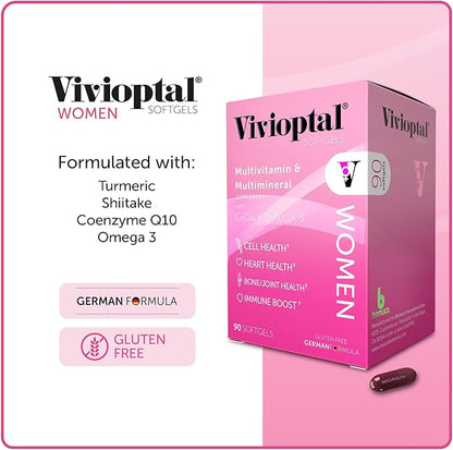 Vivioptal, Women, Multivitamin & Multimineral Supplement, 90 Capsules