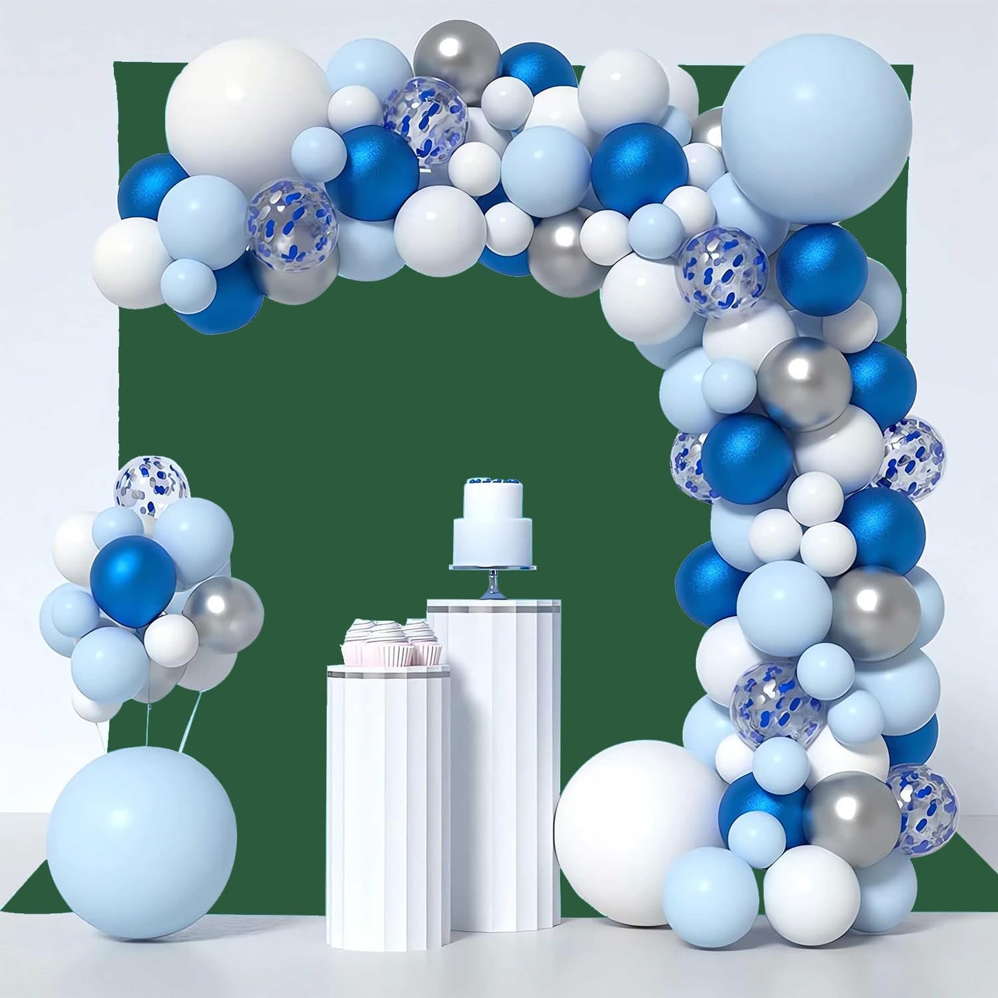 Dark Green Photography Backdrop for Photoshoot, Photo Backdrop Curtain, Perfect Dark Green Backdrops for Party Portrait Photoshoots Video Studio 10FTx20FT